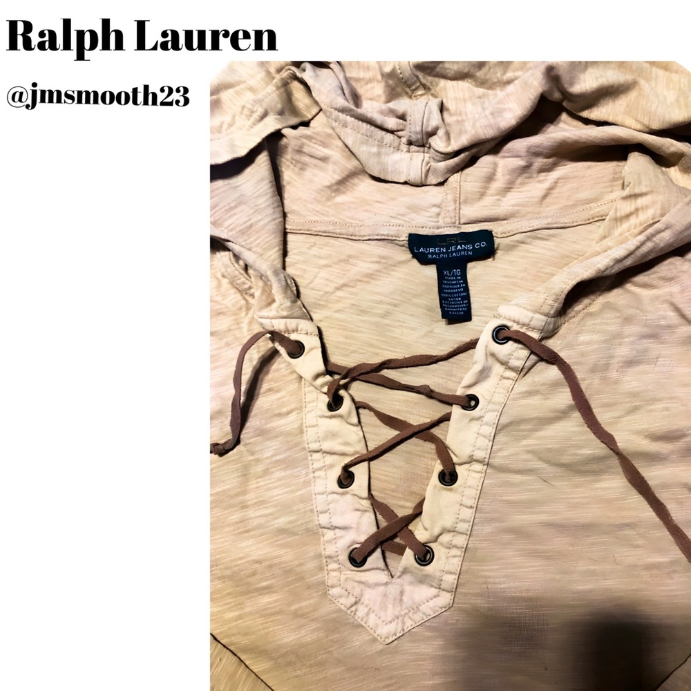 Lauren Ralph Lauren "tie me up" top size xl - Picture 4 of 13